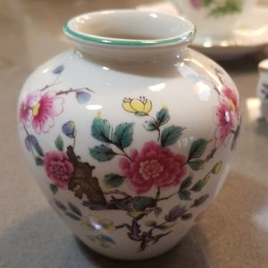 Old Foley Chinese Rose Mini Vase